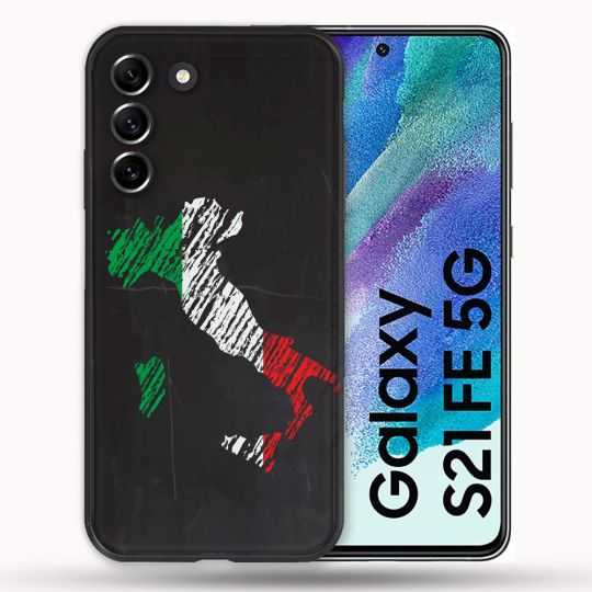 Coque Pour Samsung Galaxy S21 FE / S21FE Voyage Italie Botte