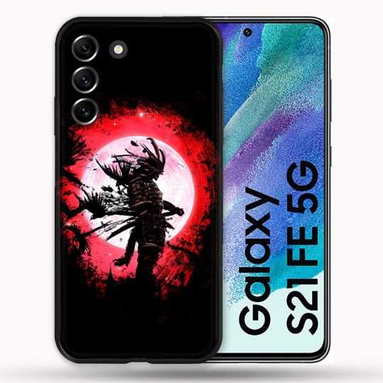 Coque Pour Samsung Galaxy S21 FE / S21FE Voyage Japon Samourai