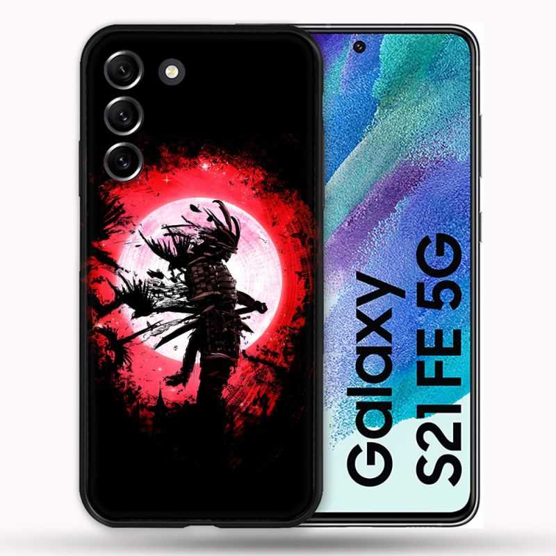 Coque Pour Samsung Galaxy S21 FE / S21FE Voyage Japon Samourai