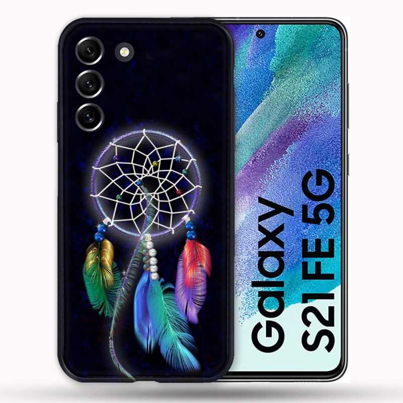 Coque Pour Samsung Galaxy S21 FE / S21FE Zen Attrape Reve Multicolore