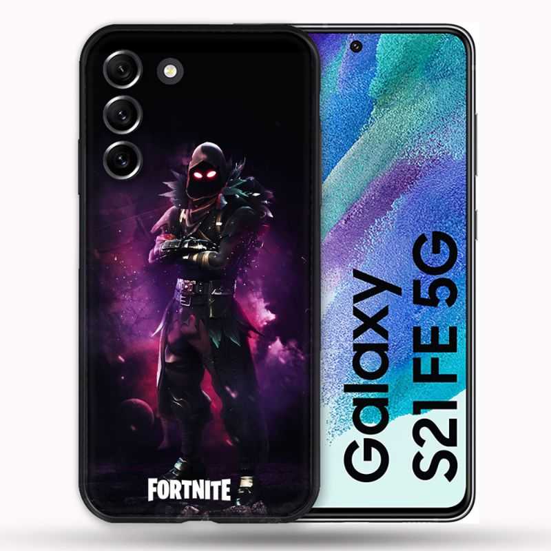 Coque Pour Samsung Galaxy S21 FE / S21FE Fortnite Raven