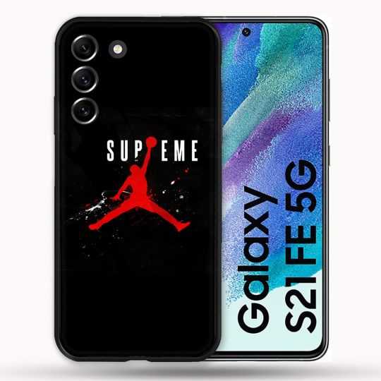 Coque Pour Samsung Galaxy S21 FE / S21FE Jordan Supreme Noir