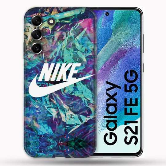 Coque Pour Samsung Galaxy S21 FE / S21FE Nike Turquoise