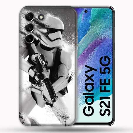 Coque Pour Samsung Galaxy S21 FE / S21FE Star Wars - Trooper