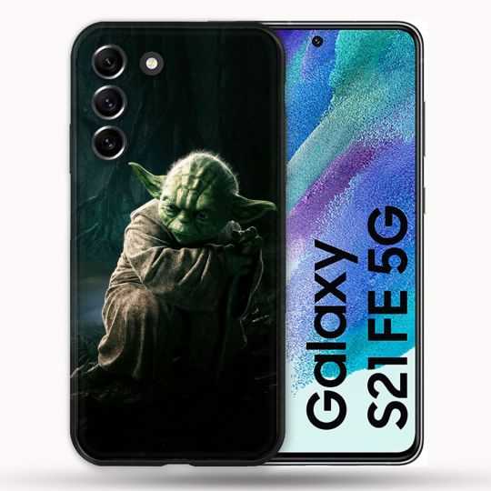 Coque Pour Samsung Galaxy S21 FE / S21FE Star Wars - Yoda sombre