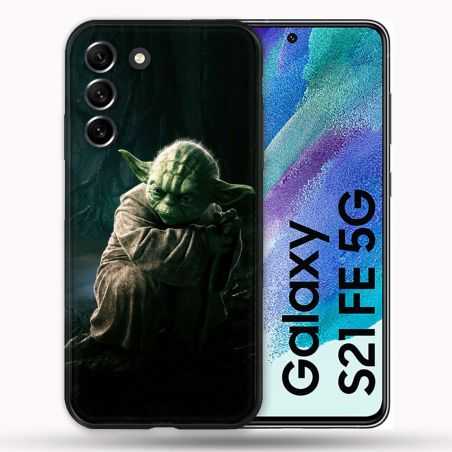 Coque Pour Samsung Galaxy S21 FE / S21FE Star Wars - Yoda sombre