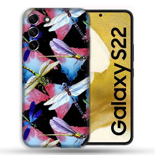 Coque Pour Samsung Galaxy S22 Animal Libellule