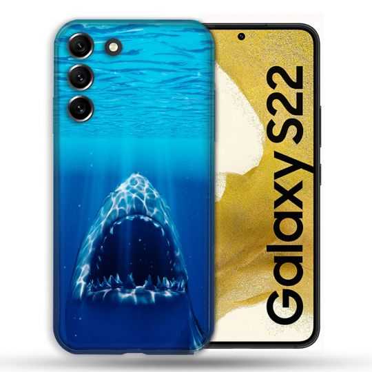 Coque Pour Samsung Galaxy S22 Animal Requin Dent