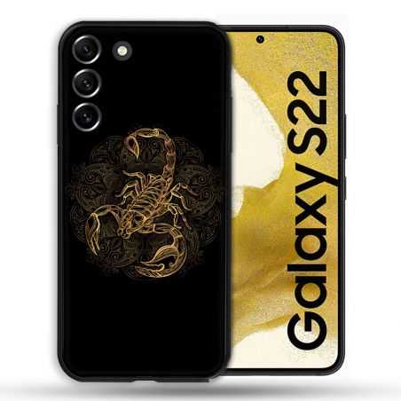 Coque Pour Samsung Galaxy S22 Animal Scorpion Fresque