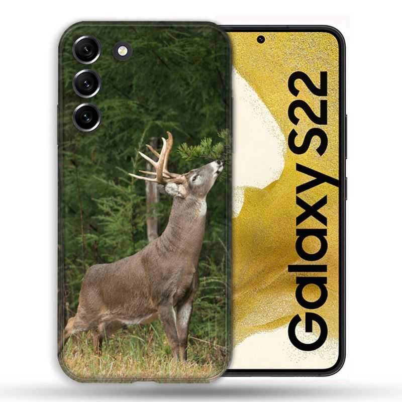 Coque Pour Samsung Galaxy S22 Chasse Cerf
