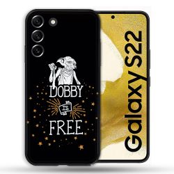Coque Pour Samsung Galaxy S22 Harry Potter Dobby Free Noir