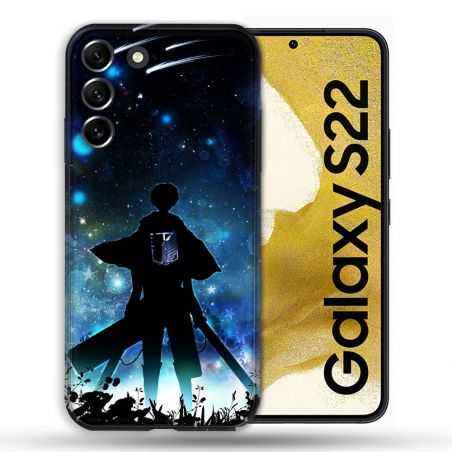 Coque Pour Samsung Galaxy S22 Manga Attaque Titans Levi