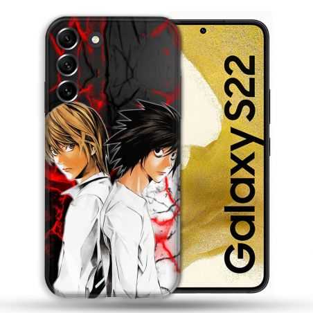 Coque Pour Samsung Galaxy S22 Manga Death Note Duo