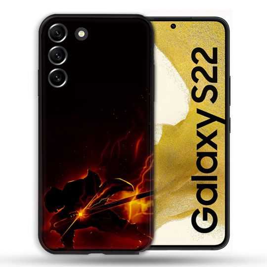 Coque Pour Samsung Galaxy S22 Manga Demon Slayer Electric