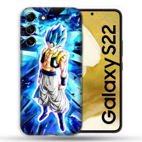 Coque Pour Samsung Galaxy S22 Manga Dragon Ball Gogeta Lumiere