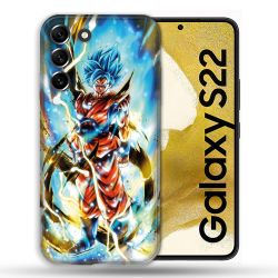 Coque Pour Samsung Galaxy S22 Manga Dragon Ball Sangoku Blanc