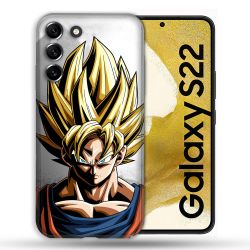 Coque Pour Samsung Galaxy S22 Manga Dragon Ball Sangoku Portrait