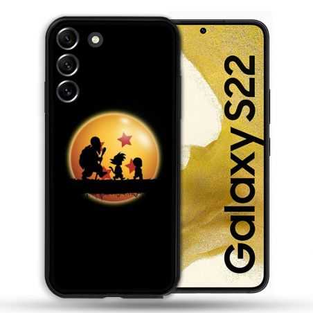 Coque Pour Samsung Galaxy S22 Manga Dragon Ball Vintage