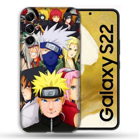 Coque Pour Samsung Galaxy S22 Manga Naruto Team