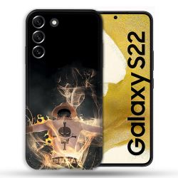 Coque Pour Samsung Galaxy S22 Manga One Piece Ace Noir