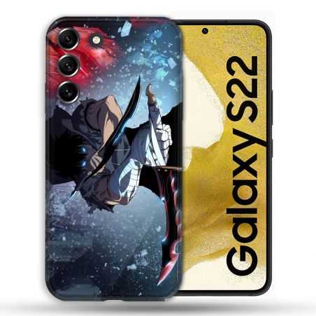 Coque Pour Samsung Galaxy S22 Manga Solo Leveling Sung Epee