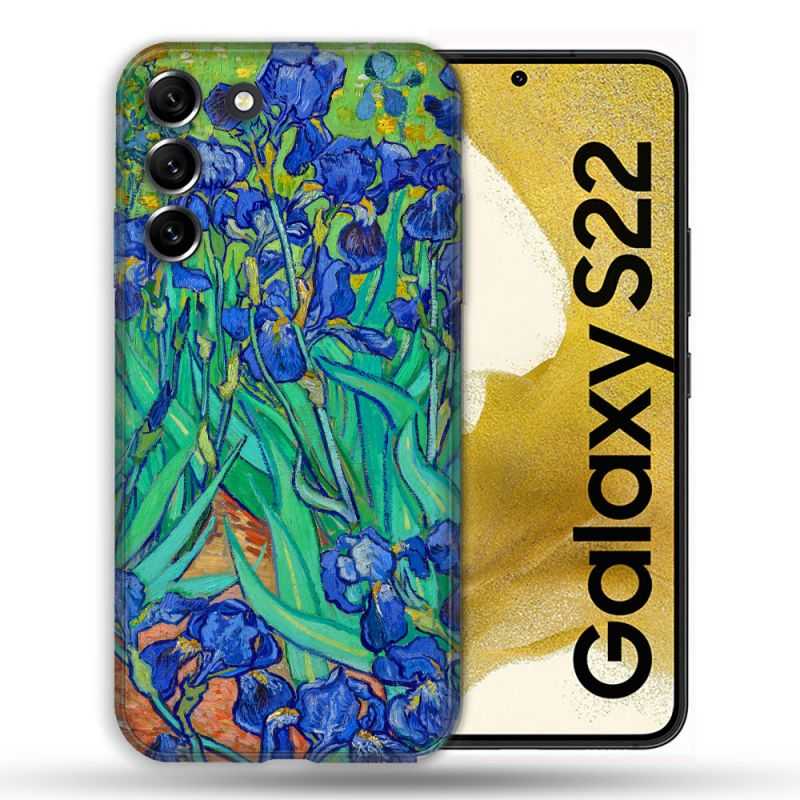 Coque Pour Samsung Galaxy S22 Peinture Iris