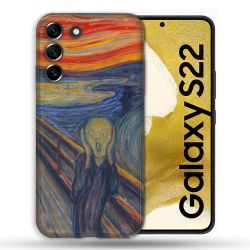 Coque Pour Samsung Galaxy S22 Peinture Le Cri