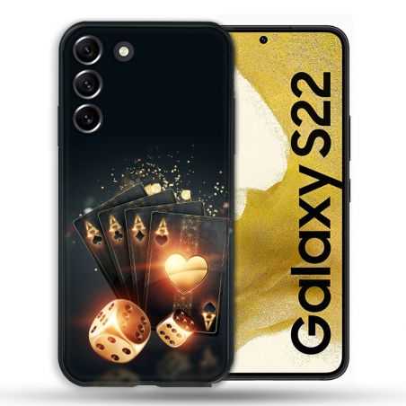 Coque Pour Samsung Galaxy S22 Poker Des