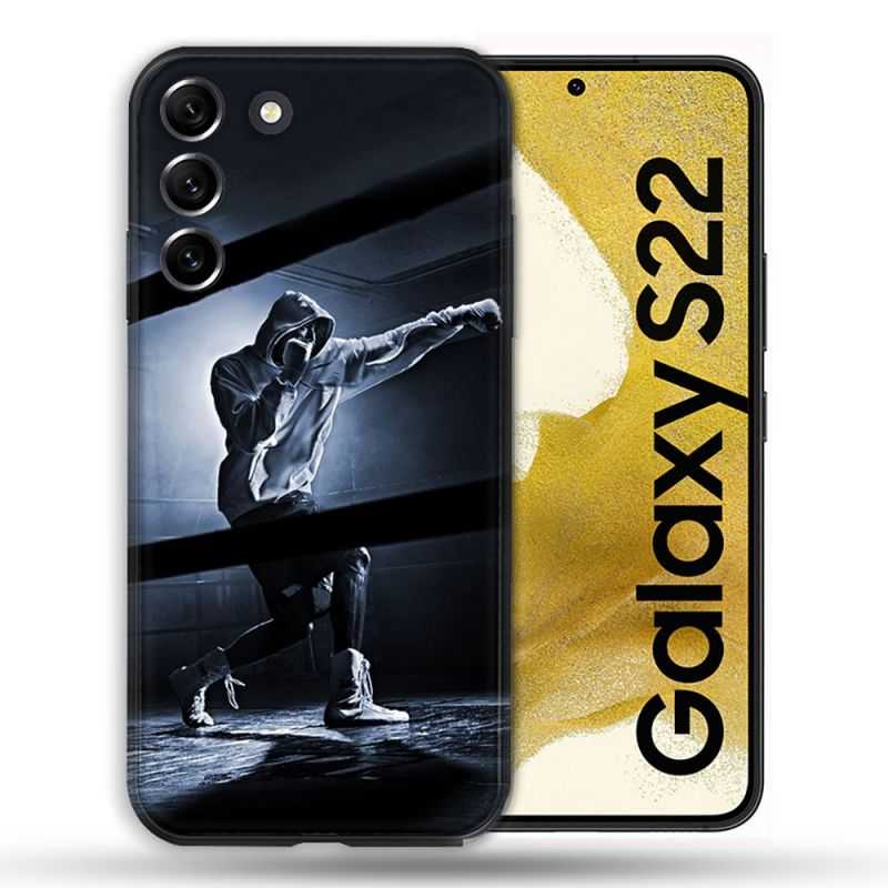 Coque Pour Samsung Galaxy S22 Sport Boxe Poing