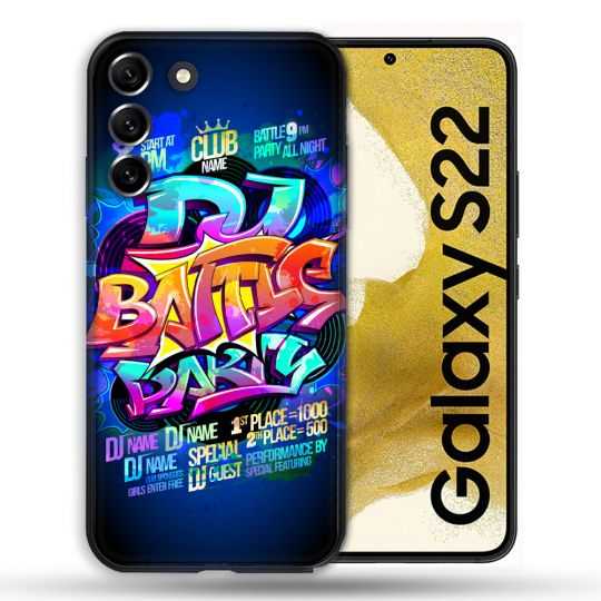 Coque Pour Samsung Galaxy S22 Street Art Rap