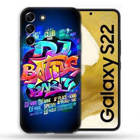 Coque Pour Samsung Galaxy S22 Street Art Rap