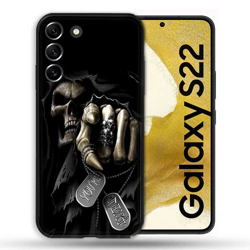 Coque Pour Samsung Galaxy S22 Tete de Mort Your Next