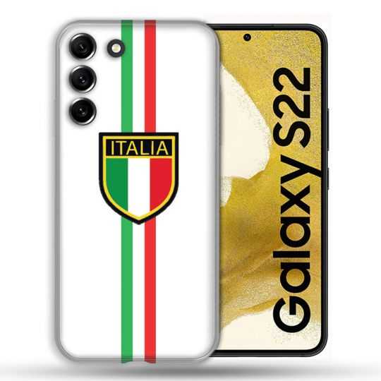 Coque Pour Samsung Galaxy S22 Voyage Italie 3 Blanc
