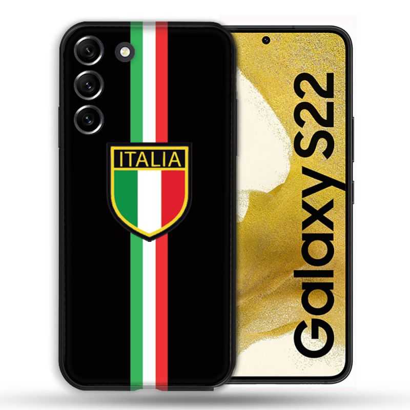 Coque Pour Samsung Galaxy S22 Voyage Italie 3 Noir