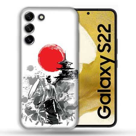 Coque Pour Samsung Galaxy S22 Voyage Japon Femme