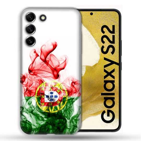 Coque Pour Samsung Galaxy S22 Voyage Portugal Flamme