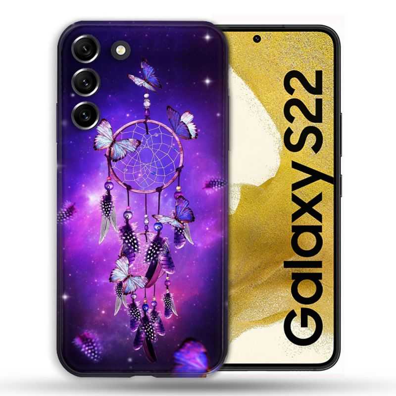Coque Pour Samsung Galaxy S22 Zen Attrape Reve Papillon