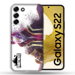Coque Pour Samsung Galaxy S22 Fortnite Blanc