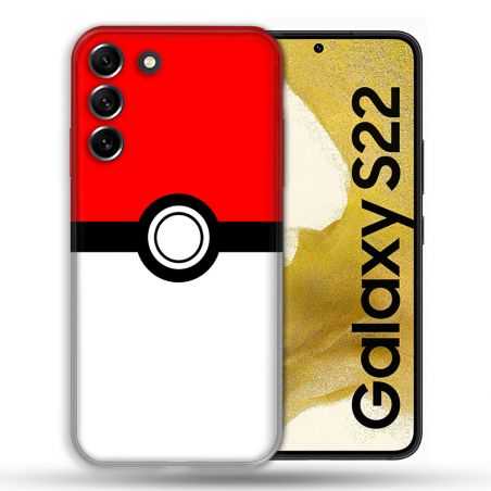 Coque Pour Samsung Galaxy S22 Pokemon Pokeball
