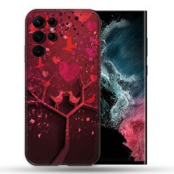 Coque Pour Samsung Galaxy S22 Ultra Amour Arbre