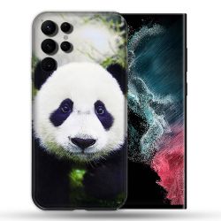 Coque Pour Samsung Galaxy S22 Ultra Animal Panda Color