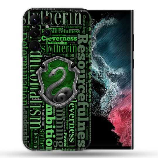 Coque Pour Samsung Galaxy S22 Ultra Harry Potter Serpentar