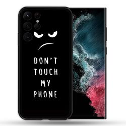 Coque Pour Samsung Galaxy S22 Ultra Humour Don't Touch