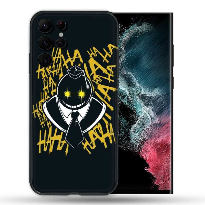 Coque Pour Samsung Galaxy S22 Ultra Manga Assassination Classroom Kuro Noir