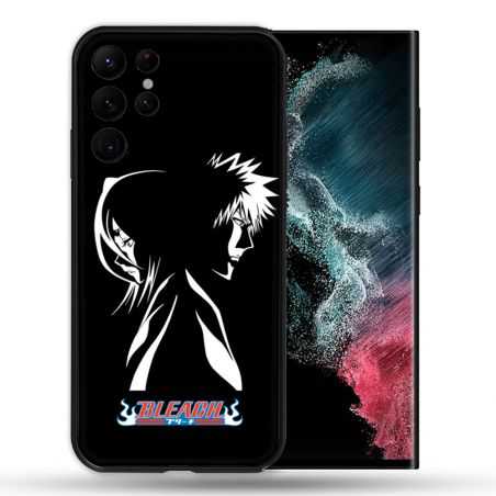 Coque Pour Samsung Galaxy S22 Ultra Manga Bleach Duo