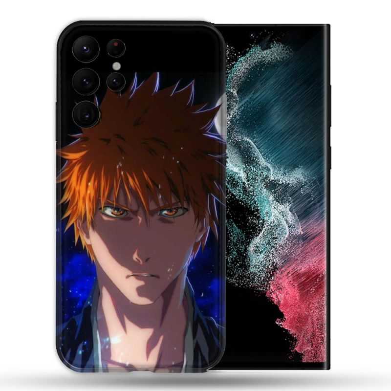 Coque Pour Samsung Galaxy S22 Ultra Manga Bleach Ichigo