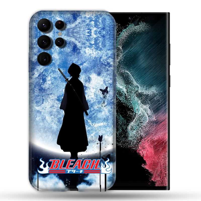 Coque Pour Samsung Galaxy S22 Ultra Manga Bleach Lune