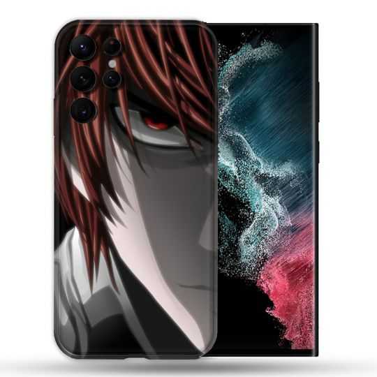 Coque Pour Samsung Galaxy S22 Ultra Manga Death Note Kira