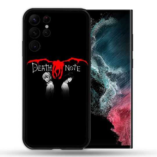 Coque Pour Samsung Galaxy S22 Ultra Manga Death Note Noir