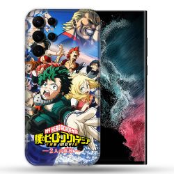 Coque Pour Samsung Galaxy S22 Ultra Manga My Hero Academia Affiche